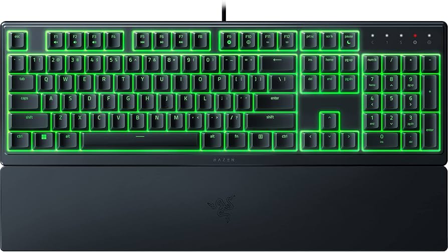Razer Ornata V3 X - Teclado - perfil bajo - retroiluminación - USB