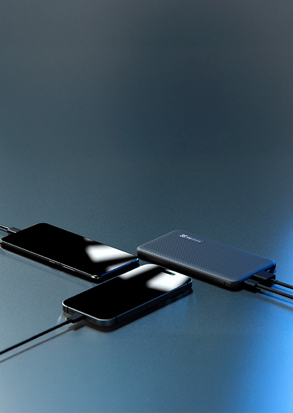 Klip Xtreme - Power bank - 24 pin USB-C - 4 pin USB Type A / 24 pin USB-C - Lithium polymer - Para Universal - Display Wireless Charging