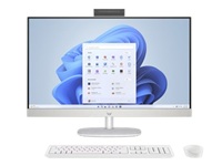 HP 24-cr0250la - All-in-one - AMD Ryzen 5 7520U / 4.3 GHz - DDR5 SDRAM - 512 GB HDD - 23.8" - UMA - Windows 11 Home - White